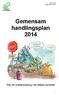 Gemensam handlingsplan 2014