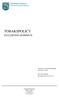 TOBAKSPOLICY GULLSPÅNG KOMMUN. Antagen av kommunfullmäktige 2011-06-27, 88. Dnr: KS 2014/623 Reviderad 2015-01-26, 11