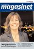 magasinet Många ljuspunkter för transportnäringen LOGISTIK Carina R Nilsson, VD för Sveriges Åkeriföretag: