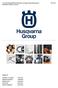722A29 Industriell Marknadsföring och Supply Chain Management HT 2014 Handledare: Håkan Aronsson