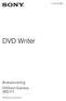 4-138-184-13(1) DVD Writer. Bruksanvisning DVDirect Express VRD-P1. 2008 Sony Corporation