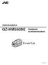 VIDEOKAMERA GZ-HM550BE. Detaljerad användarhandbok LYT2119-016A