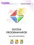 ELKODA 500 / 1000 / 2000 PRESENTERAR ELKODA PROGRAMVAROR TELE & DATA REGISTRERING