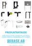 PRODUKTKATALOG REBASE AB REBASE@REBASE.SE TEL: (+46) 303-14250