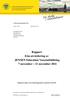 Rapport från utvärdering av JENSEN Education Vuxenutbildning 7 november 11 november 2011