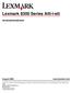 Lexmark 8300 Series Allt-i-ett