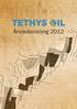 Tethys Oil i korthet. 2012 i korthet. Operativt. Finansiellt