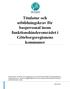 Titulatur och utbildningskrav för baspersonal inom funktionshinderområdet i Göteborgsregionens kommuner