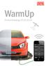 WarmUp Produktkatalog 2015-2016