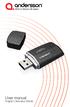 WSN 2.0 Wireless USB adapter. User manual English Svenska Norsk