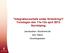 Integrationsarbete under förändring?! Torsdagen den 11e-12e april 2013 Norrköping. Länsstyrelsen i Stockholms län Sam Yildirim Utvecklingsledare