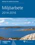 Riktlinjer för Habilitering & Hälsa. Miljöarbete 2014-2016