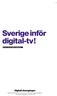 Sverigeinför digital-tv!