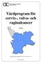 Vårdprogram för cervix-, vulva- och vaginalcancer