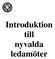 Introduktion till nyvalda ledamöter