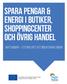 SPARA PENGAR & ENERGI I BUTIKER, SHOPPINGCENTER OCH ÖVRIG HANDEL