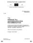 EUROPAPARLAMENTET. Utskottet för miljö, folkhälsa och livsmedelssäkerhet ***II FÖRSLAG TILL ANDRABEHANDLINGS- REKOMMENDATION