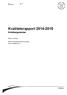 Kvalitetsrapport 2014-2015