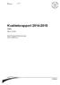 Kvalitetsrapport 2014-2015