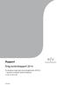 Rapport Årlig kontrollrapport 2014. Europeiska regionala utvecklingsfonden (ERUF) operativt program Botnia Atlantica CCI 2007 CB 163 PO 028 ESV 2015:4