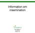 Information om insemination