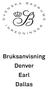 Bruksanvisning Denver Earl Dallas