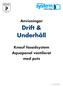 yttervägg 0190/05 Anvisningar Drift & Underhåll Knauf fasadsystem Aquapanel ventilerat med puts Ver 1.3 Rev 2012-02-17