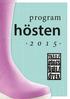 program hösten 2 0 1 5