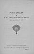 PROGRAM. D. M. TÄVLINGARNA i WASA. gäller som inträdesbiljett till startplatserna. Programmet. Fmk 5: WASA IDROTTSSÄLSKAP.
