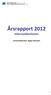 Årsrapport 2012. Informatikenheten. Verksamhetschef: Jörgen Winqvist