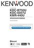 KDC-BT50U KDC-5047U KMR-440U