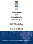 Arbetsplan för Grundskola Årskurs 1-5 på Körfältsskolan