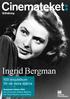 Ingrid Bergman. 100-årsjubileum för vår stora stjärna. Göteborg