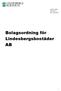 p.2014.1209 2014-04-11 Dnr. 2014/149 Bolagsordning för Lindesbergsbostäder AB