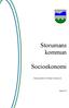 Storumans kommun. Socioekonomi. Sammanställd av Ralph Johansson 2010-01-29