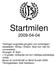 Startmilen 2009-04-04