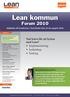 Lean kommun. Forum 2010. Inbjudan till konferens i Stockholm den 23-24 augusti 2010