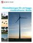 Förutsättningar för att bygga vindkraftverk i Borås