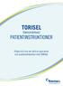 TORISEL. (temsirolimus) PATIENTINSTRUKTIONER. Frågor och svar om vård av njurcancer och mantelcellslymfom med TORISEL