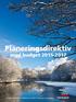 Planeringsdirektiv. med budget 2015-2017. Halmstad BARN & UTBILDNING NÄRINGSLIV & ARBETE HÅLLBAR UTVECKLING