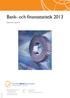 Bank- och finansstatistik 2013