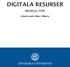 DIGITALA RESURSER MANUAL FÖR. Arbeta med video i imovie