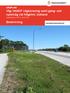 Väg 140/627 vägkorsning samt gång- och cykelväg vid Högklint, Gotland