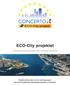 ECO-City projektet. ett europeiskt energiprojekt med delaktiviteter i Helsingborg och Helsingør