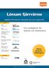 Lönsam fjärrvärme. Nya möjligheter för bränsle och distribution. Säkra bränsletillgången! Inbjudan till konferens i Stockholm den 22-23 augusti 2011