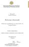 Emira Jetis Kristina Pettersson. Revisorns oberoende. Auditor independence. Auditors perception of independence and the analysis model