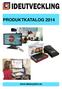 PRODUKTKATALOG 2014 www.ideasystem.se