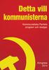 Kommunistiska Partiets. program