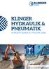 KLINGER HYDRAULIK & PNEUMATIK KLINGER Hydraulic & Pneumatic Seals