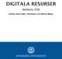 DIGITALA RESURSER MANUAL FÖR. Arbeta med video i Windows Live Movie Maker